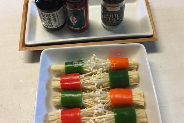 清蒸金針菇的做法图解3