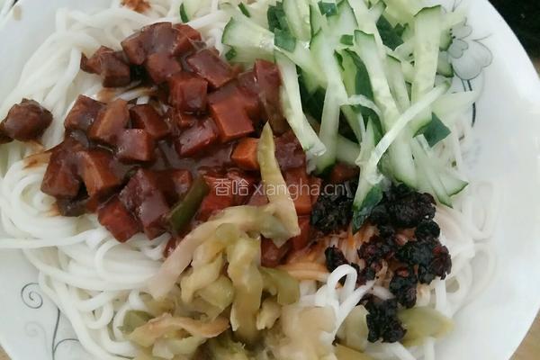 素炸酱面的做法图解4