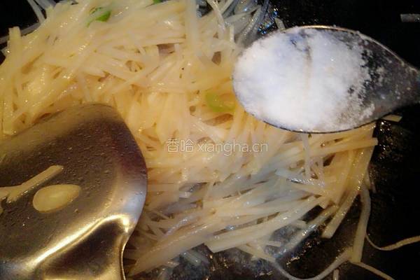 醋溜土豆丝的做法图解5