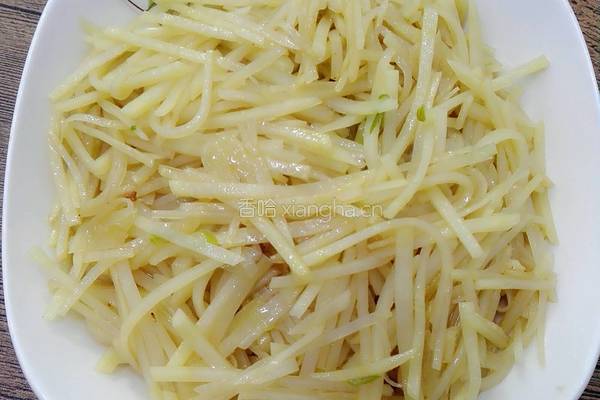 醋溜土豆丝的做法图解8