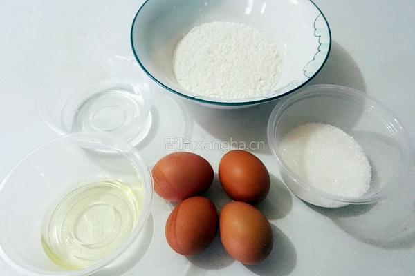 原味蛋糕卷的做法图解1