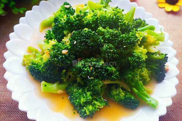 清炒西兰花的做法图解6