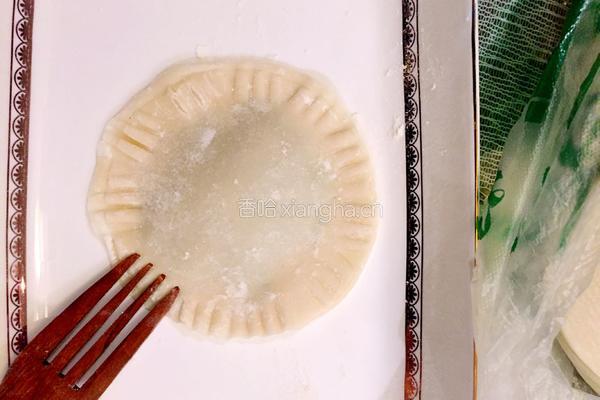 饺子皮馅饼的做法图解4