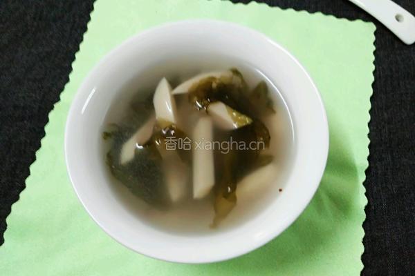 紫菜淡汤的做法图解7