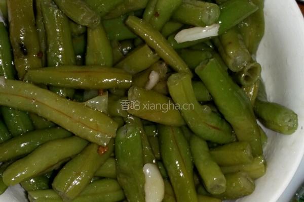 大蒜炒金豆的做法图解6