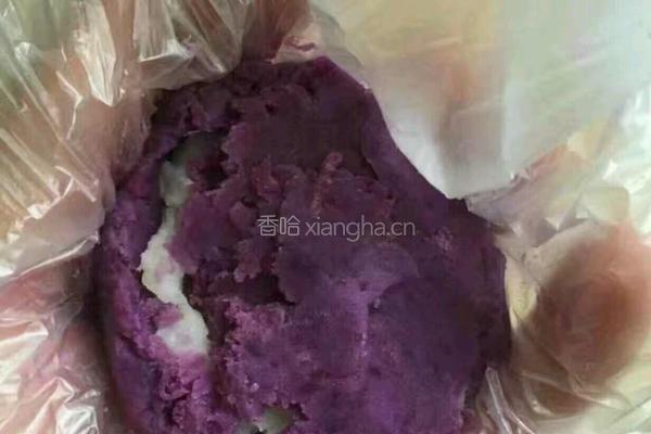 紫薯山药糕的做法图解4