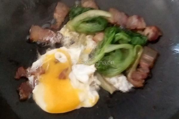 腊肉炒饭的做法图解4