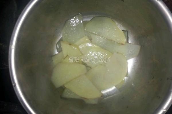 土豆菜花的做法图解3
