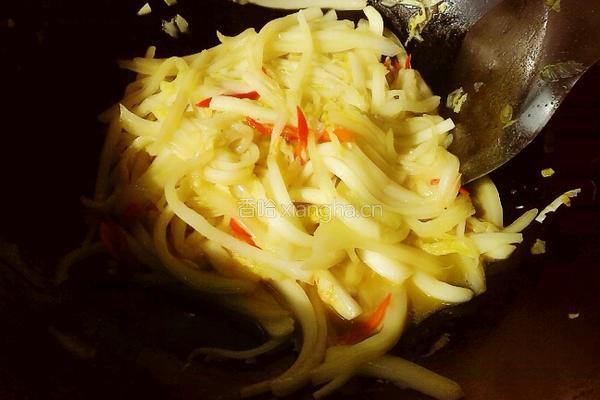 酸辣白菜的做法图解6