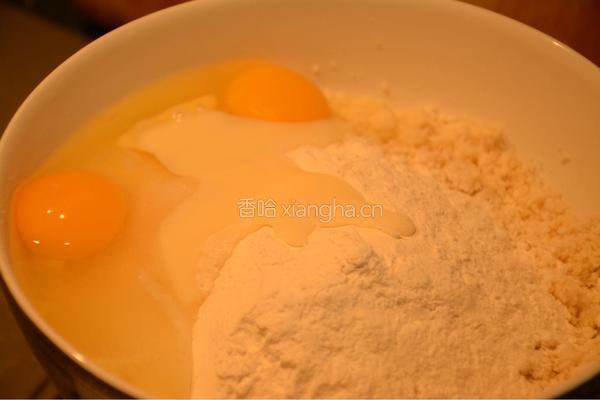 瘦身美食～豆渣饼的做法图解2