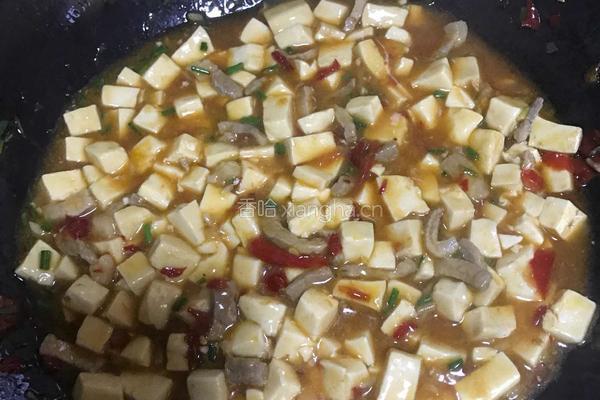 麻婆豆腐的做法图解7