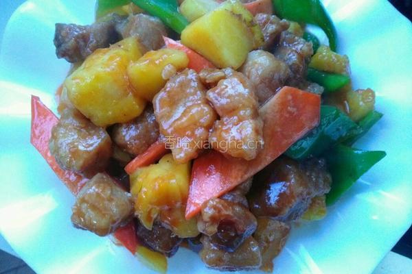 菠萝咕咾肉的做法图解13