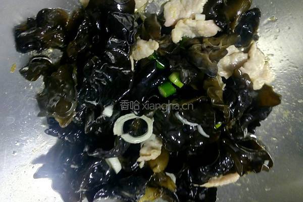 穿心莲炒肉的做法图解6