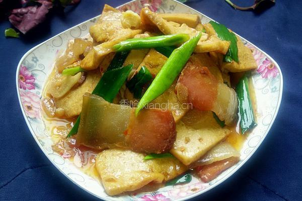腊肉烧豆腐的做法图解19