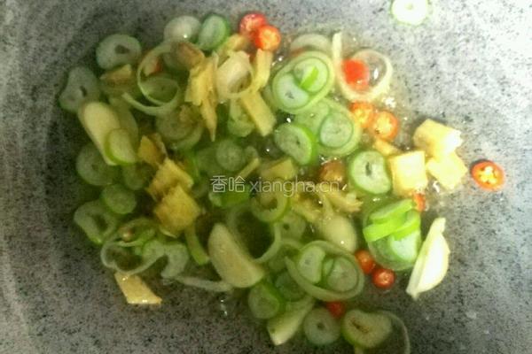 辣炒香螺肉的做法图解7