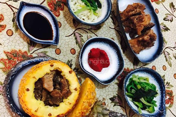 菠萝排骨的做法图解8