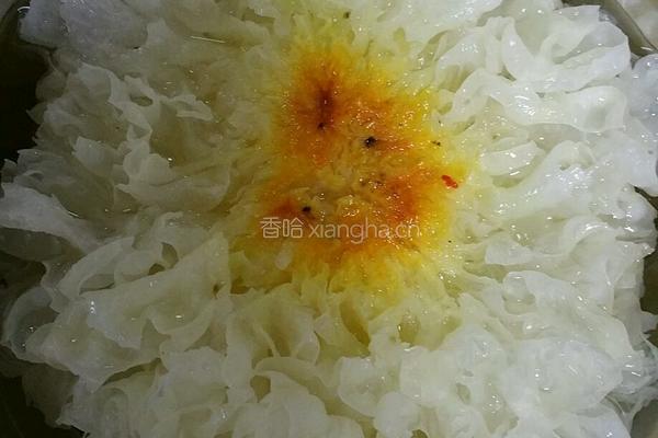 桃胶银耳汤丸的做法图解2