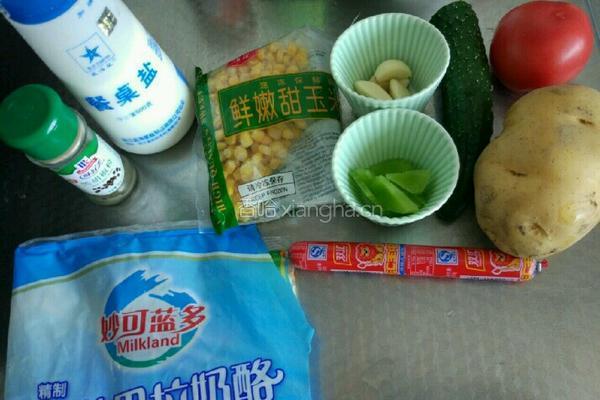 芝士土豆焗饭的做法图解1