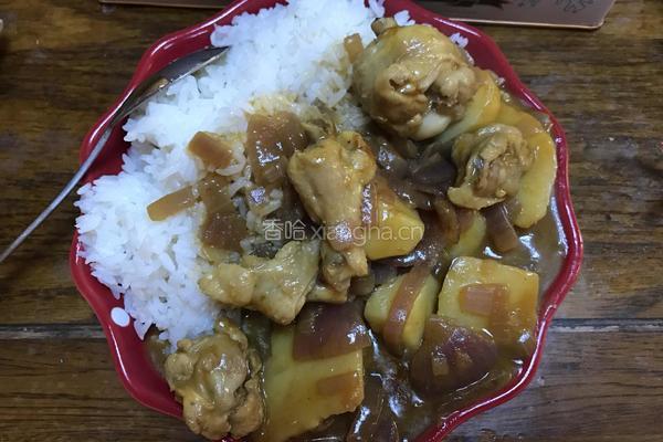 一人份鸡肉咖喱的做法图解26