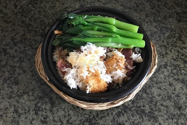 腊味煲仔饭的做法图解8