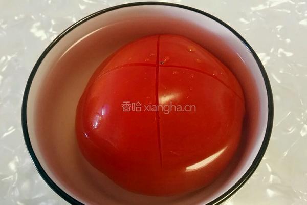 蕃茄鸡蛋羹的做法图解2