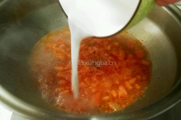 蕃茄鸡蛋羹的做法图解5