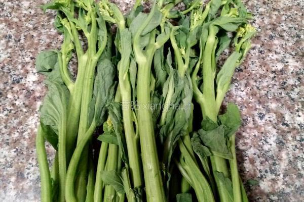 四川冲菜（炒版）的做法图解2