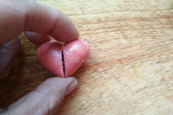 心型香肠～丘皮特之箭的做法图解3