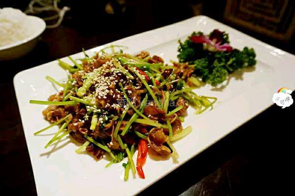 香菜小炒牛肉的做法图解10
