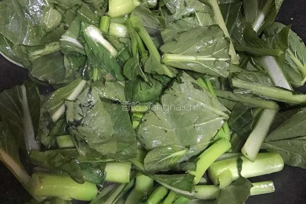 香菇青菜的做法图解5