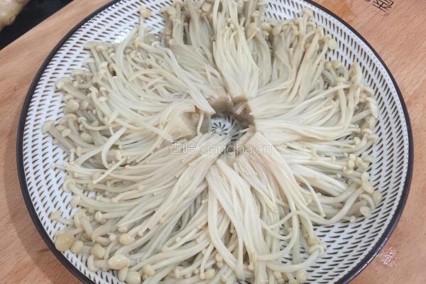 肉沫金针菇的做法图解6