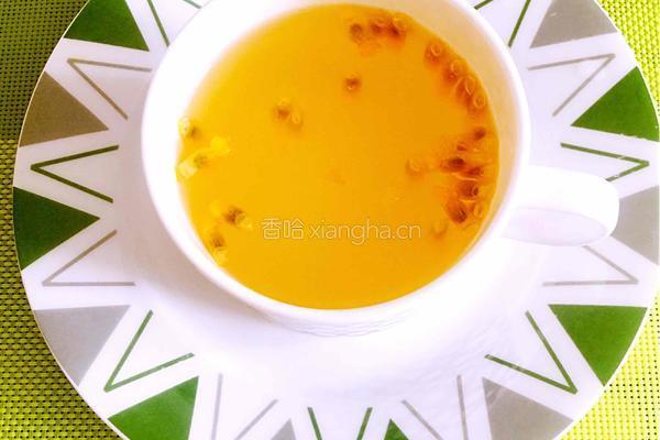 百香果蜂蜜汁的做法图解6