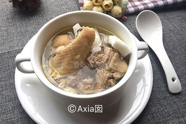 椰子鸡汤的做法图解9