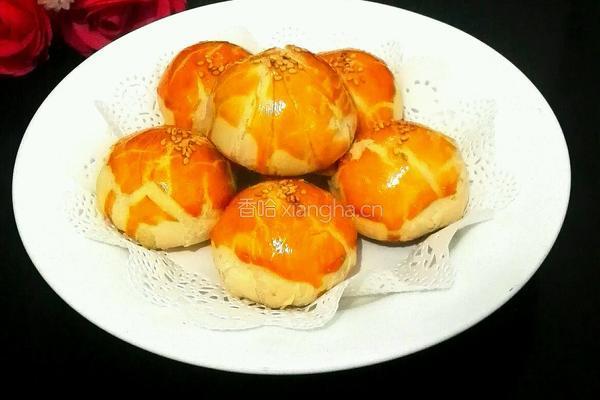蛋黄酥的做法图解11