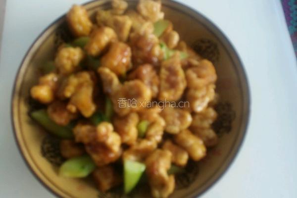 溜肉段的做法图解3