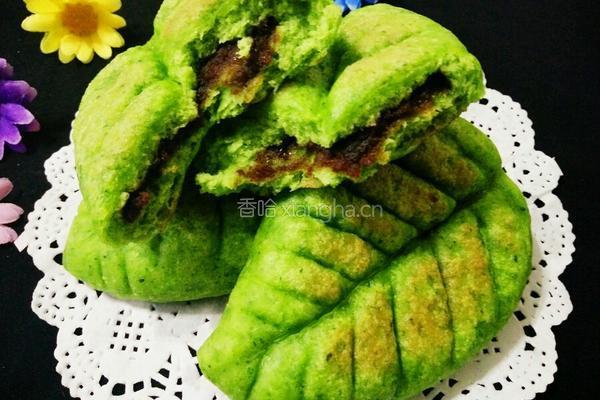 小树叶豆沙饼的做法图解14