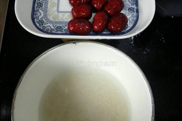 大米红枣粥（高压锅版）的做法图解3