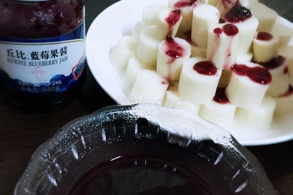 蓝莓山药的做法图解7