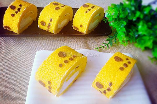 萌爪爪蛋糕卷的做法图解18