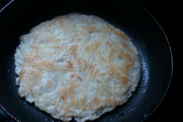 土豆丝煎饼的做法图解4