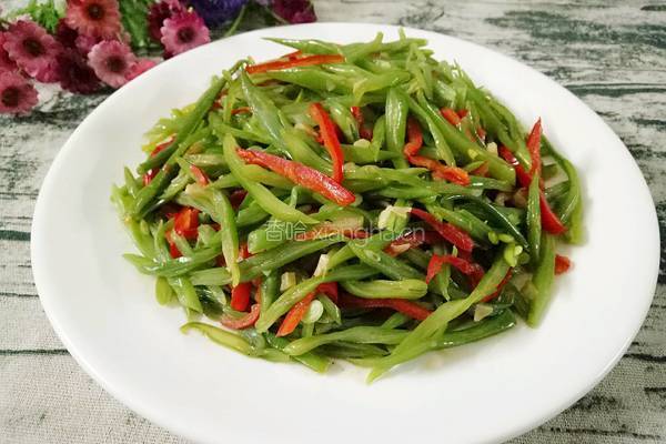 清炒刀豆