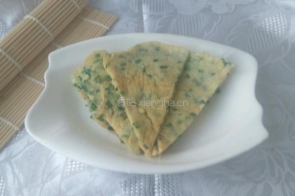 韭菜鸡蛋饼