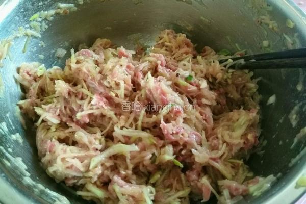 菠菜饺子的做法图解7