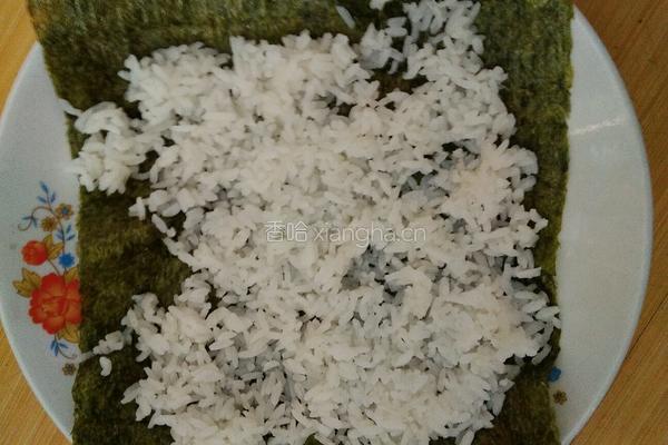 日食巨无霸寿司（样子不好看但味道香）的做法图解5
