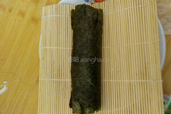 日食巨无霸寿司（样子不好看但味道香）的做法图解14