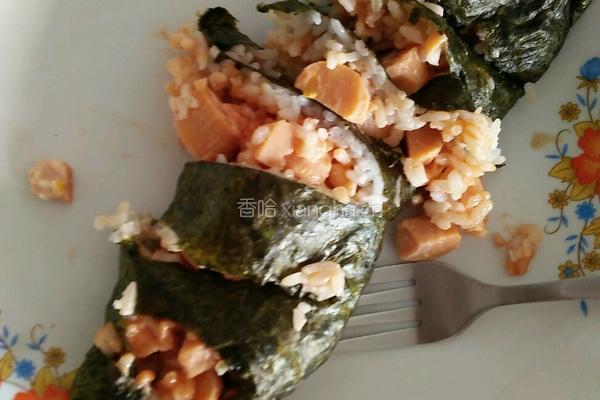 日食巨无霸寿司（样子不好看但味道香）的做法图解15