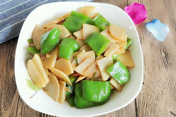 青椒土豆片的做法图解10