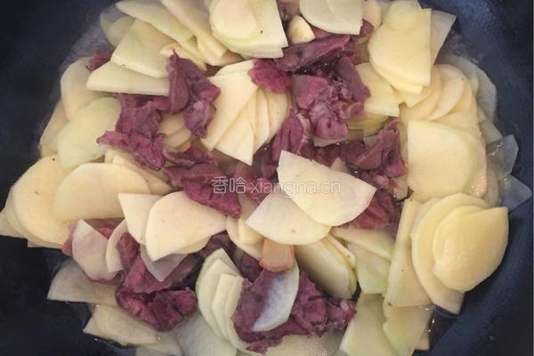 家常土豆牛肉的做法图解4