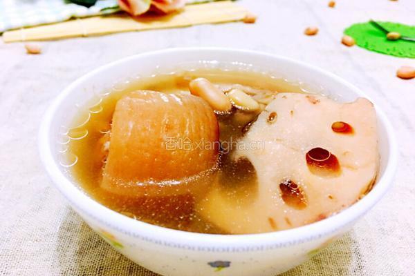 花生眉豆猪尾汤的做法图解7