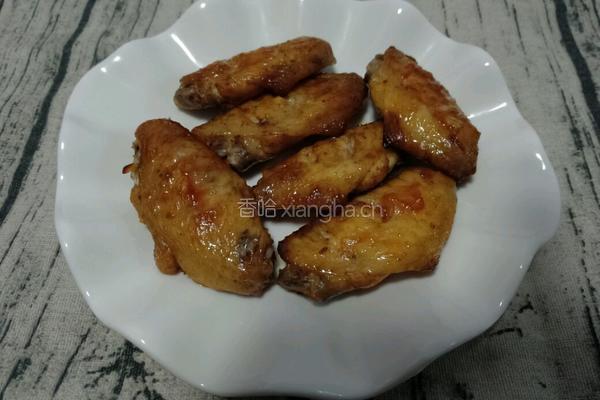 烤鸡中翅的做法图解9